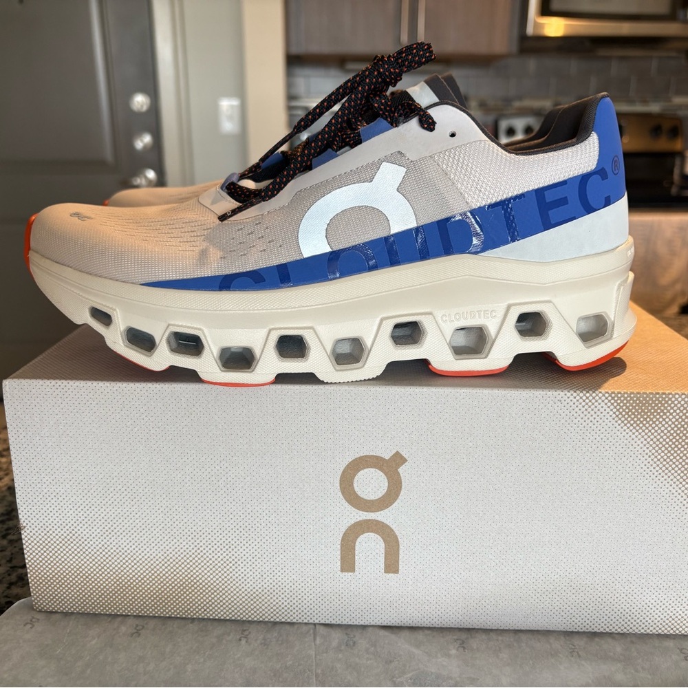 On Running Men's Cloudmonster Shoes Brand New